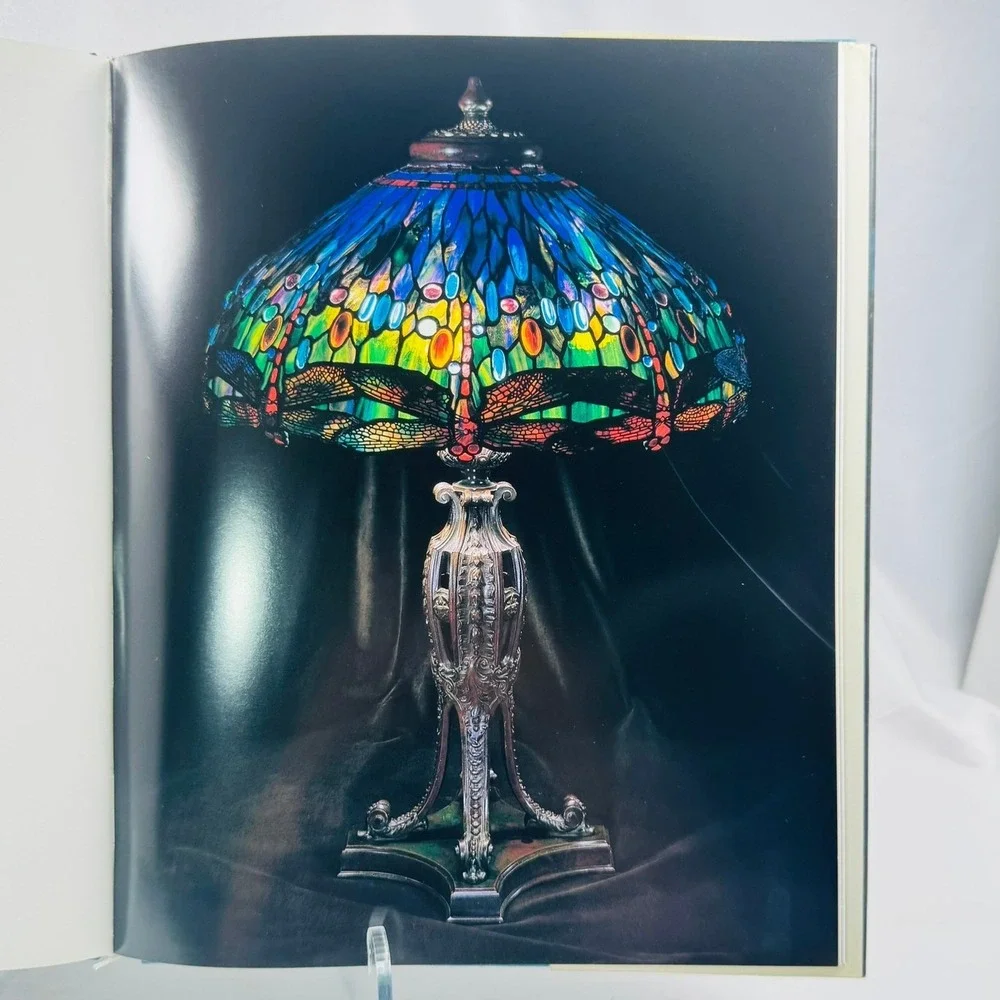 Masterworks of Louis Comfort Tiffany Hardcover Book '89 Art Nouveau Coffee Table